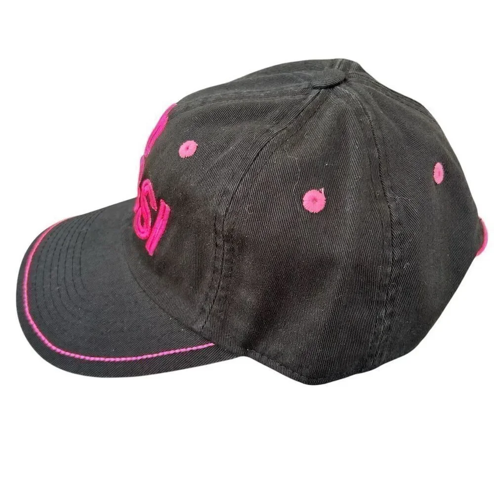 Inter Miami CF Lionel Messi #10 Black Pink Baseball Cap Unisex Adult - Picture 3 of 6